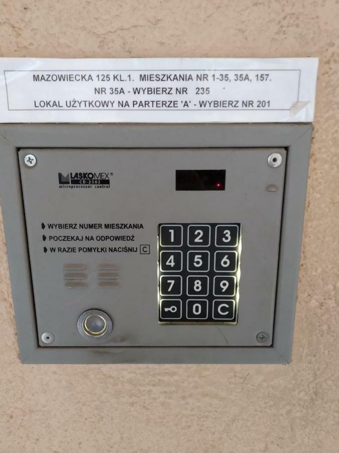 Apartament Mazowiecka 125 Krakau Exterior foto